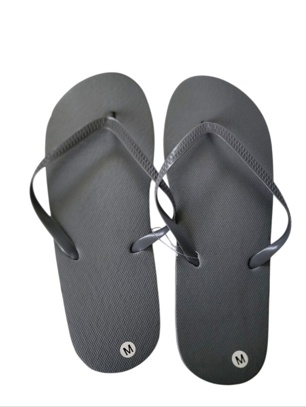 Gray Flip Flop Sandals, Size M 9/10